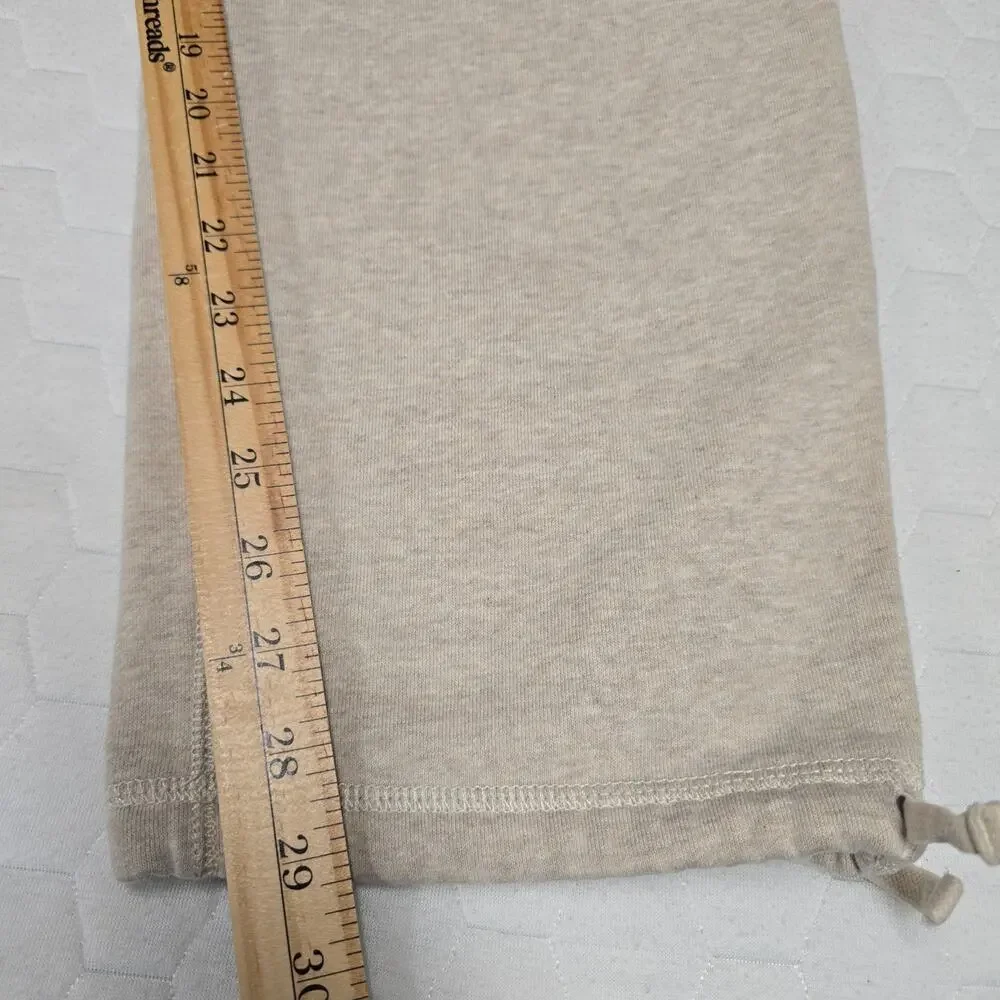 Polo Ralph Lauren Men XXL Fleece Sweatpants Oatmeal Heather Beige Drawstring Hem
